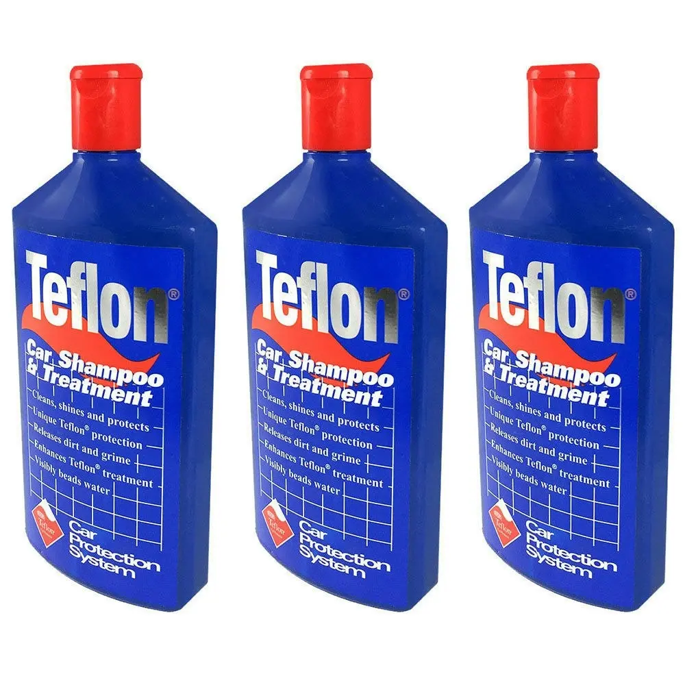 Teflon Car Shampoo Treatment 500ml Vehicle Wash Soap Polish Cleaning Protection