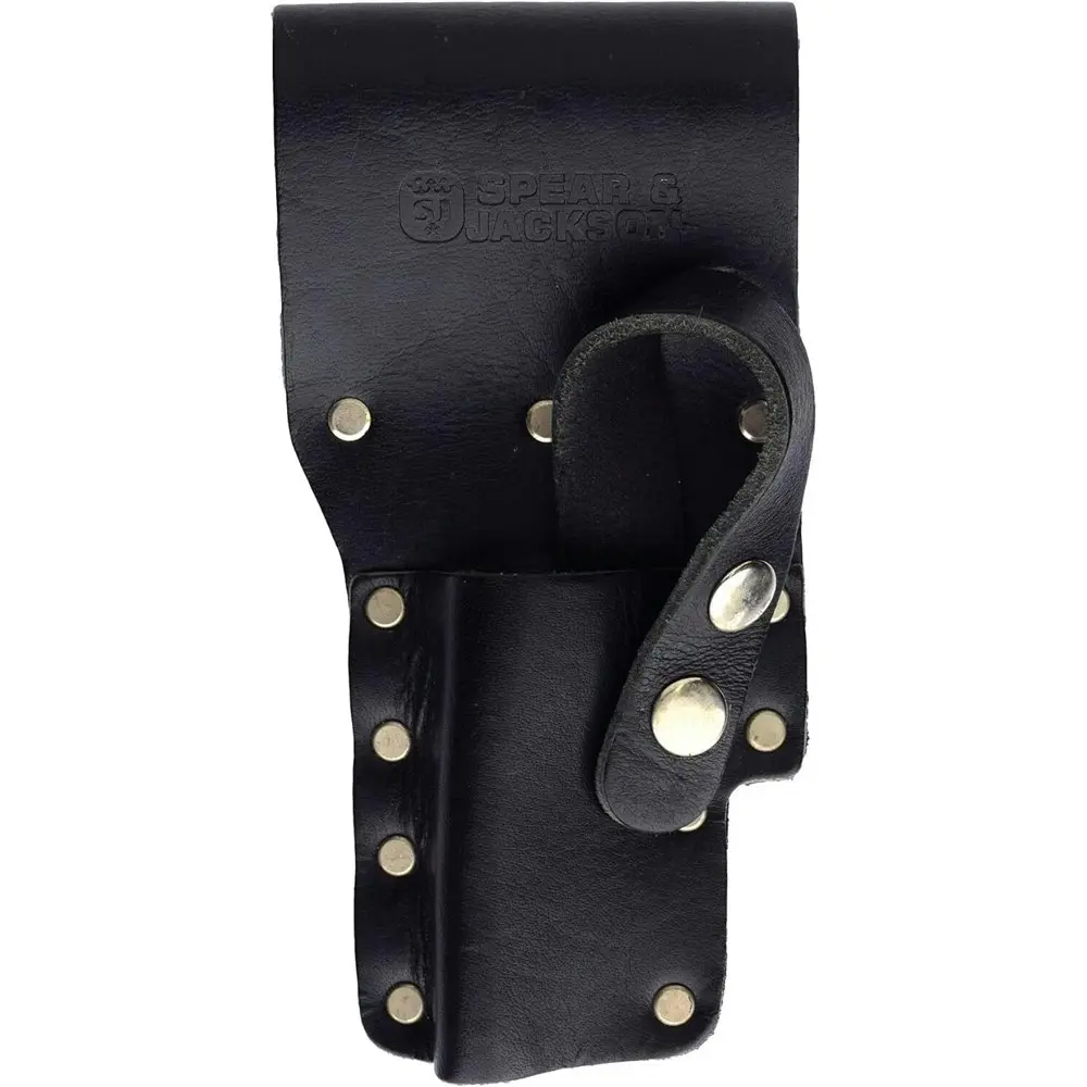 Spear & Jackson Single-Pocket Multi-Tool Podger Knife Holder Type 1 Leather BLK