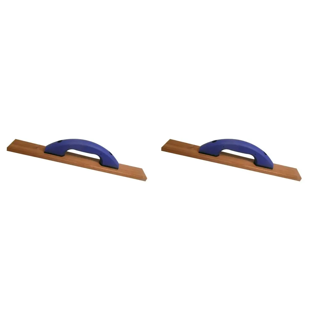 2PK Spear & Jackson Cement Finishing Hardwood Blade Float Plastering Tool 465mm