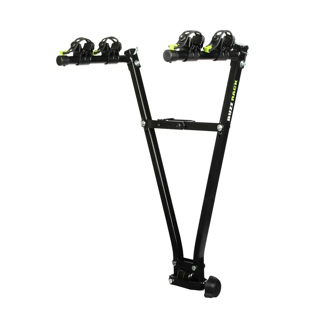 Buzzrack V-Buzz Tow Ball Mount 2-Bike Dual Arm Rack Bicycle Rear Carrier BLK