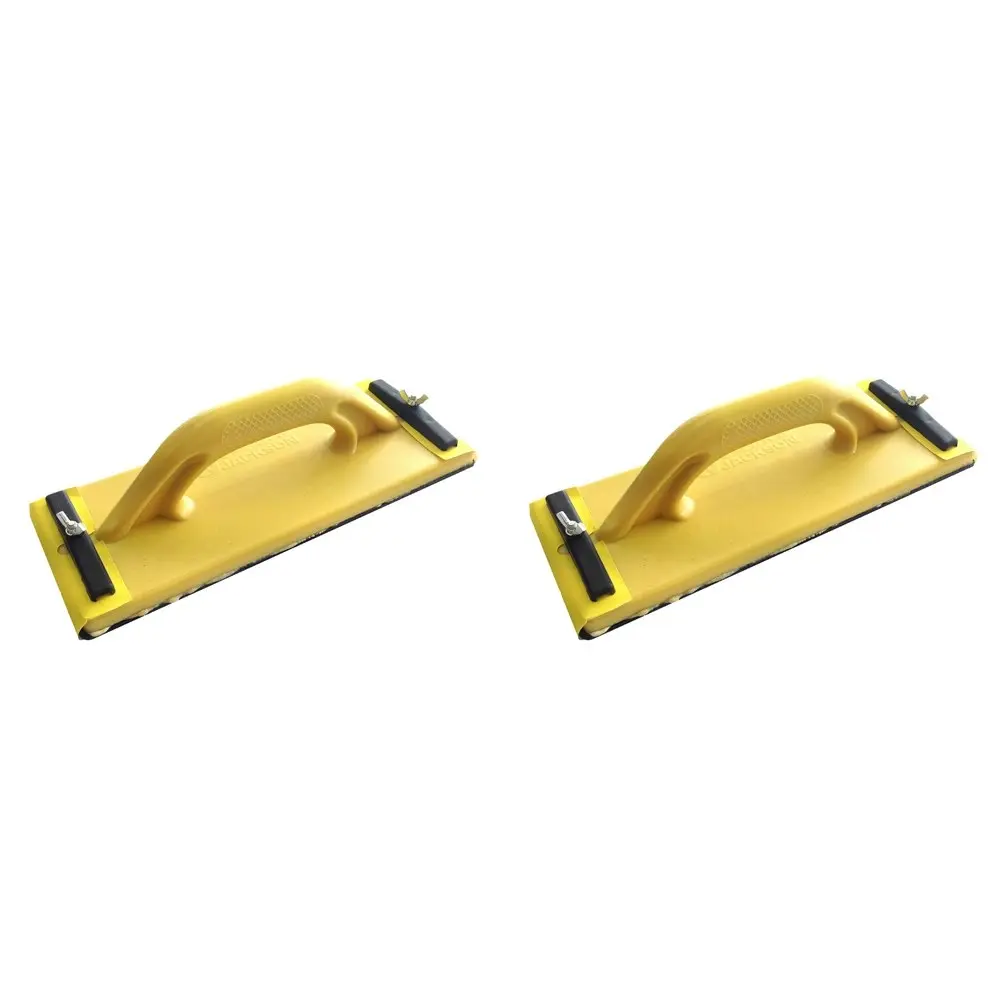 2PK Spear & Jackson 280mm Sanding Float Mounting Bar w/Screw Clamps Tool Yellow