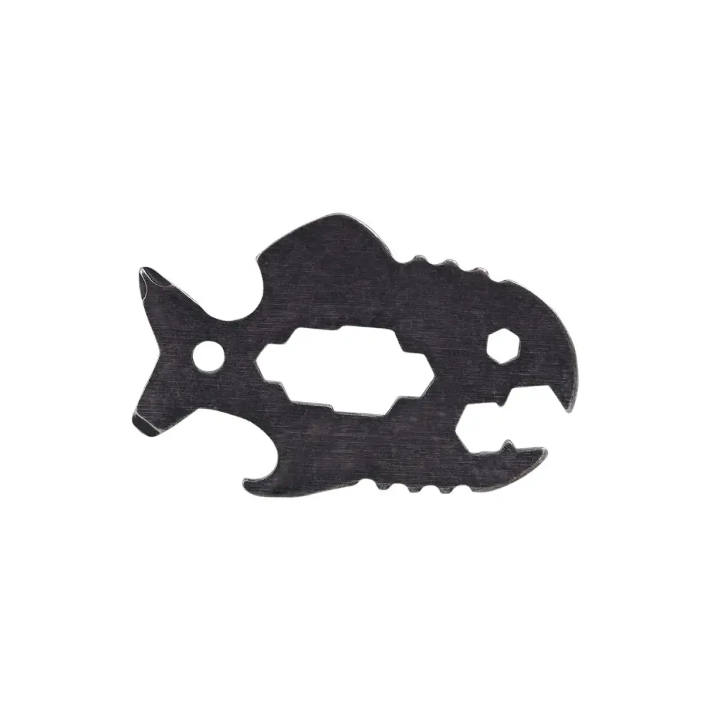 Trixie & Milo S/S Piranha 12-in-1 Multi-Tool Portable Hand Tool 8.5x5.3cm BLK