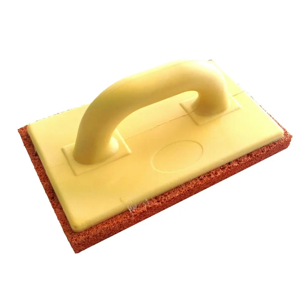 Spear & Jackson Rubberised Sponge Float Construction Plastering Tool 140mm YLLW