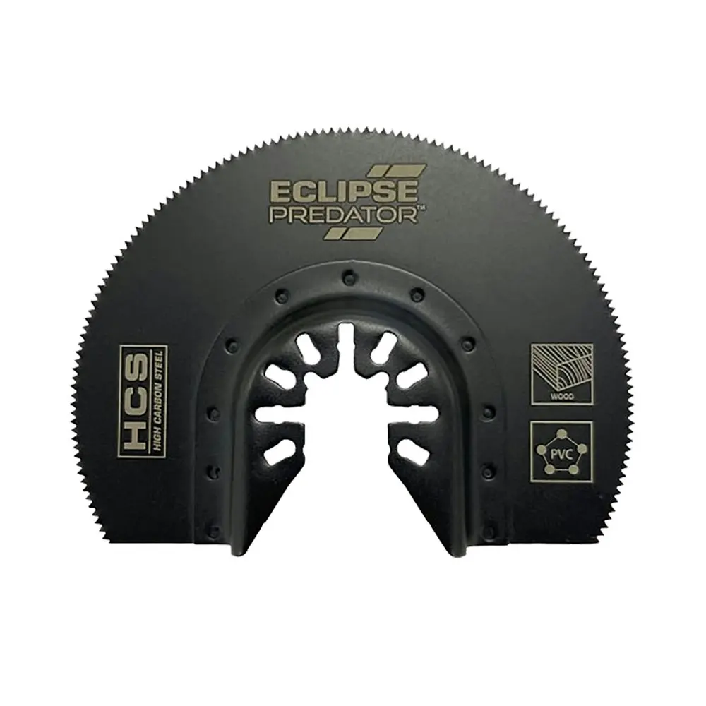 Eclipse Pro Tools Predator 86mm HCS Convex Blade Wear Resistant Cutting Tool BLK