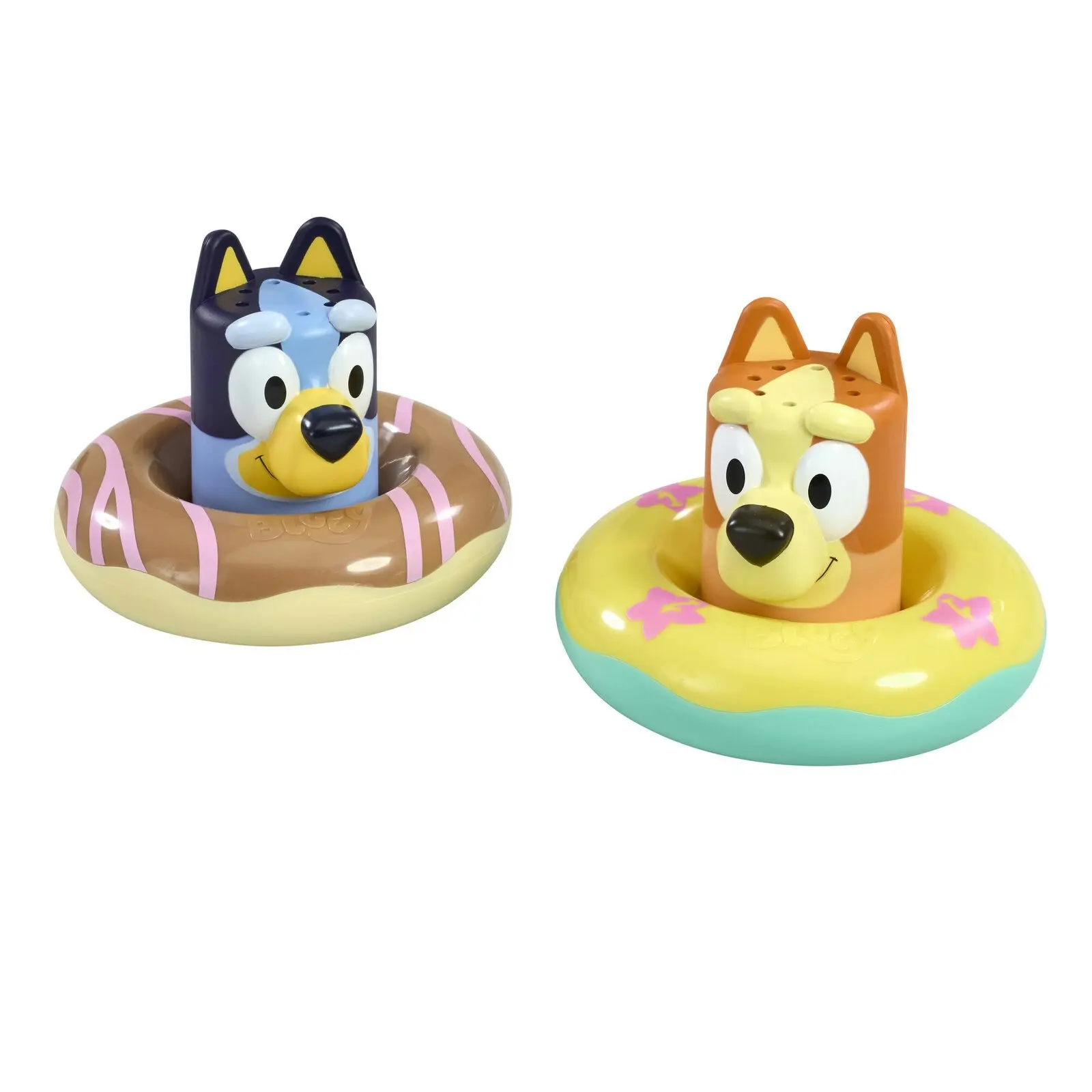 2pc Bluey Bath Floats Kids/Childrens Fun Bath Time Floaties Play Toy Set 18m+