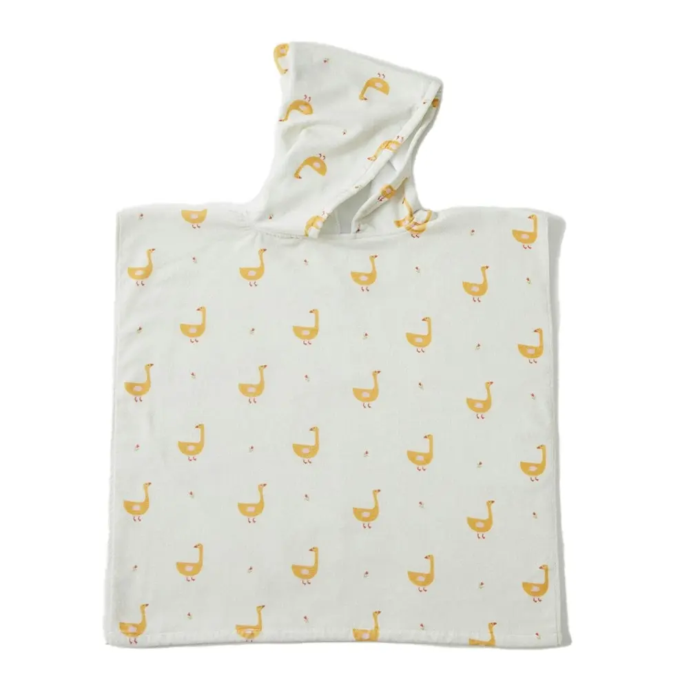 Jiggle & Giggle Sunny Days Hooded Poncho Towel Baby/Infant Bathing Clothing