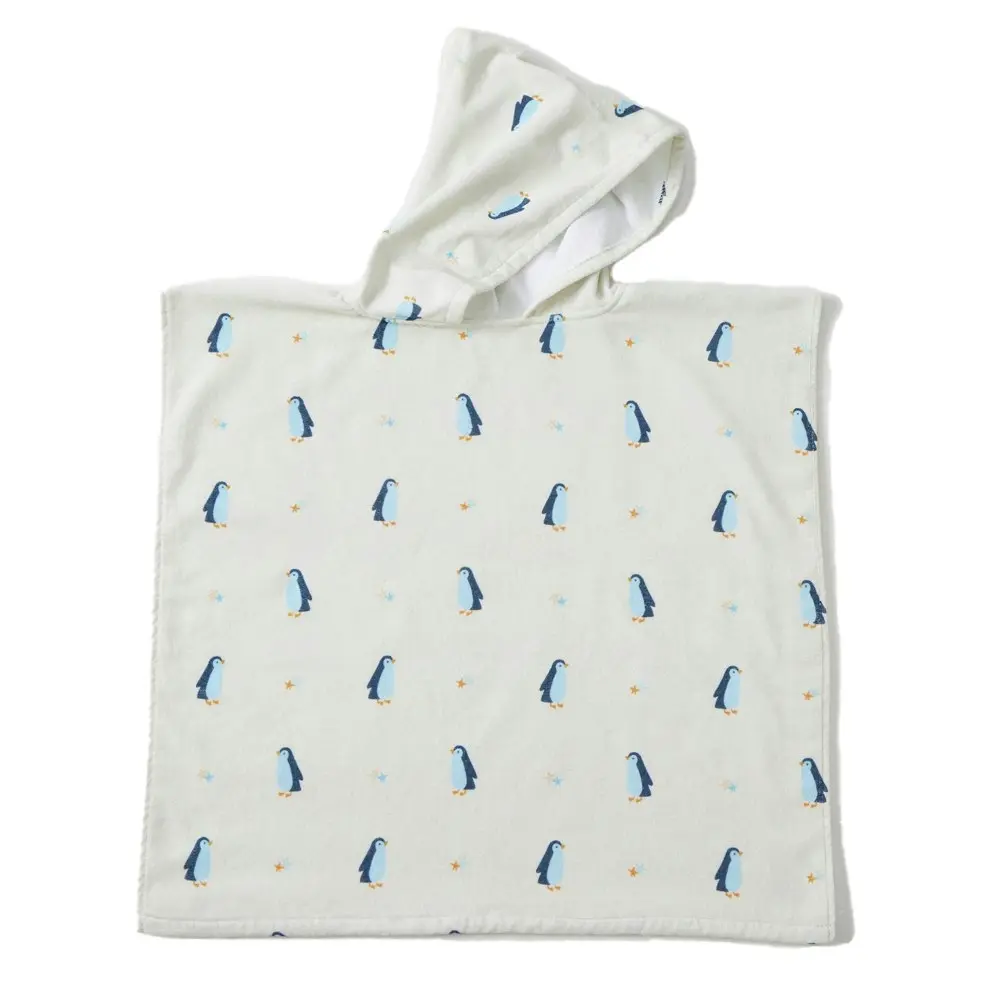 Jiggle & Giggle Splash About Hooded Poncho Towel Baby/Infant Bathing Clothing