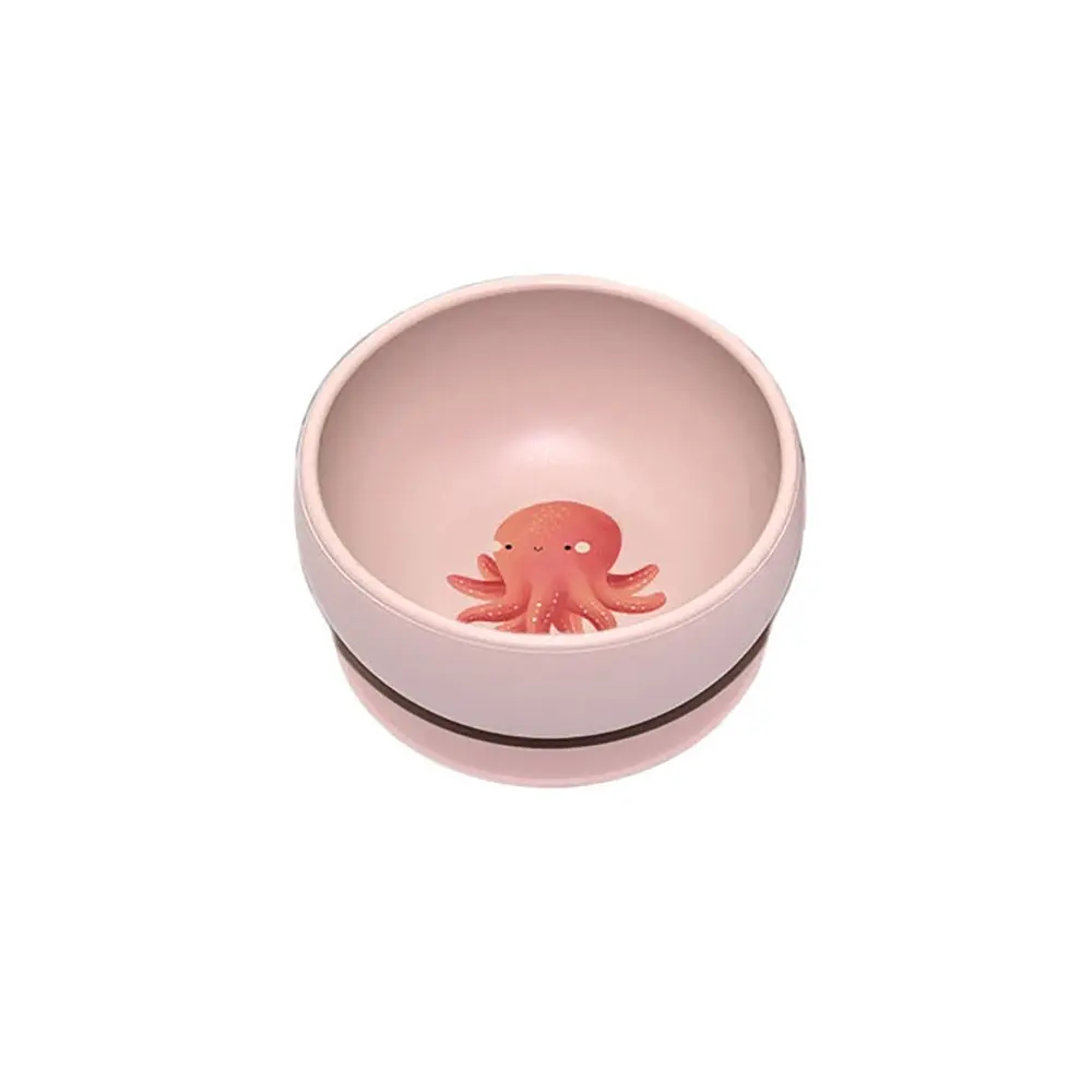 Sassi Silicone Meal Bowl Set Slurpy The Octopus Baby/Childrens Cutlery 6m+