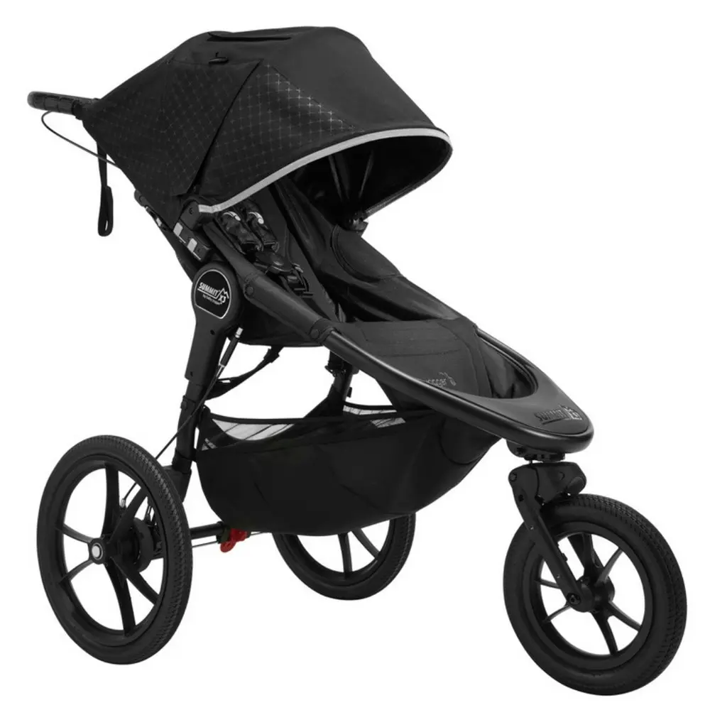 Baby Jogger Summit X3 Baby/Infant Hybrid Jogger Folding Stroller/Pram Midnight