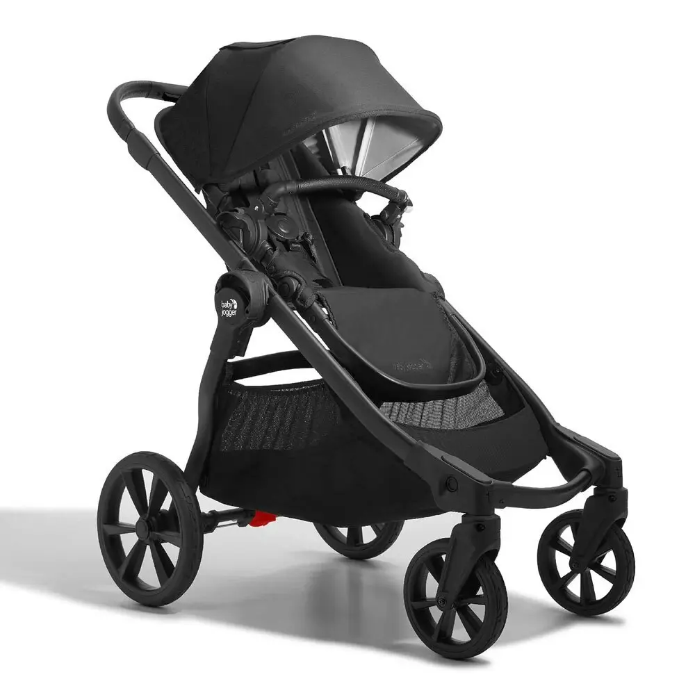 Baby Jogger City Select 2 Baby/Infant Folding Stroller/Pram Lunar Black