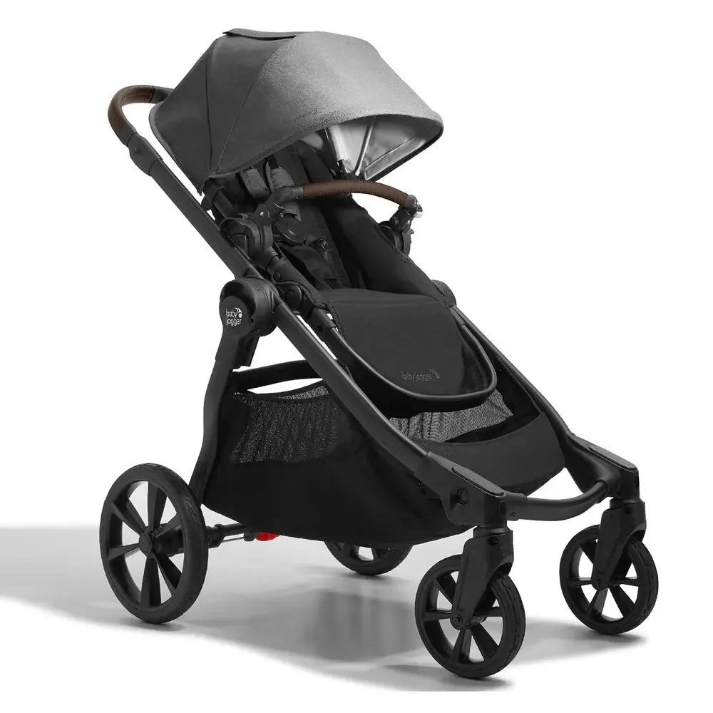 Baby Jogger City Select 2 Baby/Infant Folding Stroller/Pram Harbour Grey