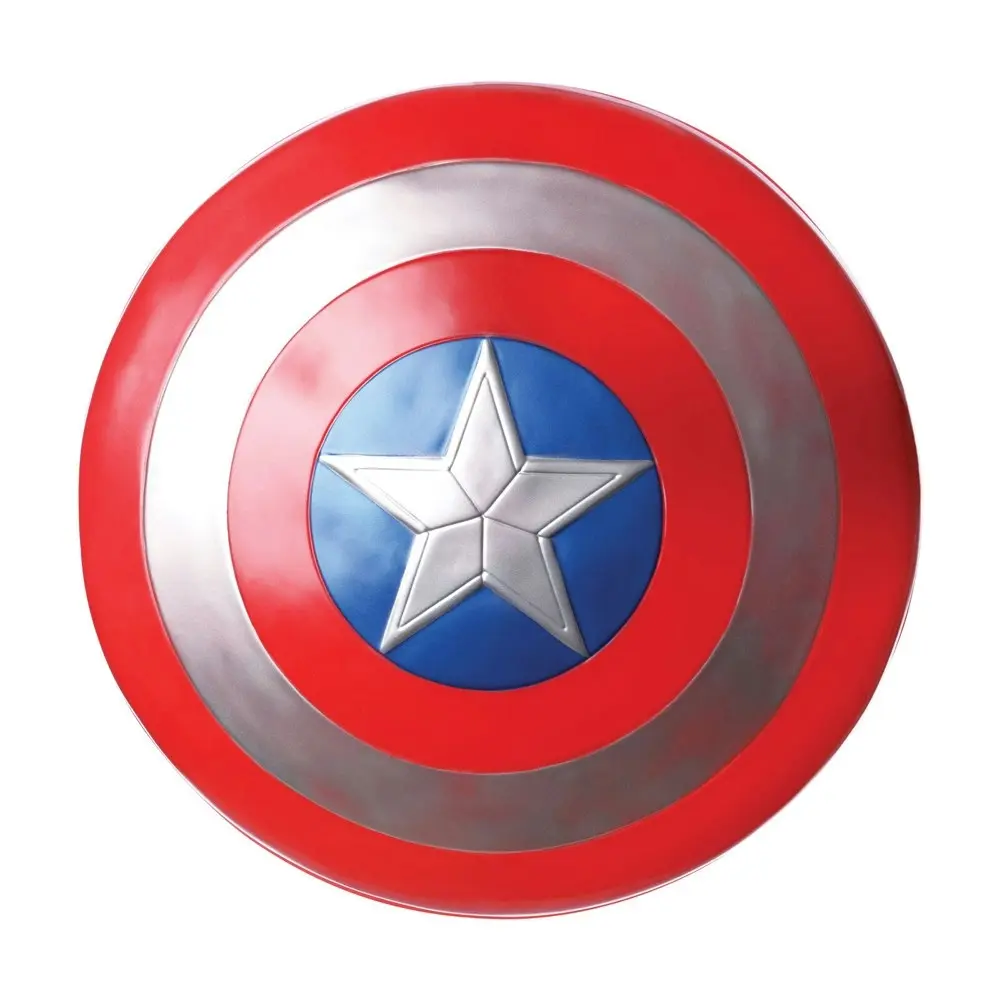 Marvel Captain America 61cm Plastic Shield Adult/Boys Hero Costume Accessory