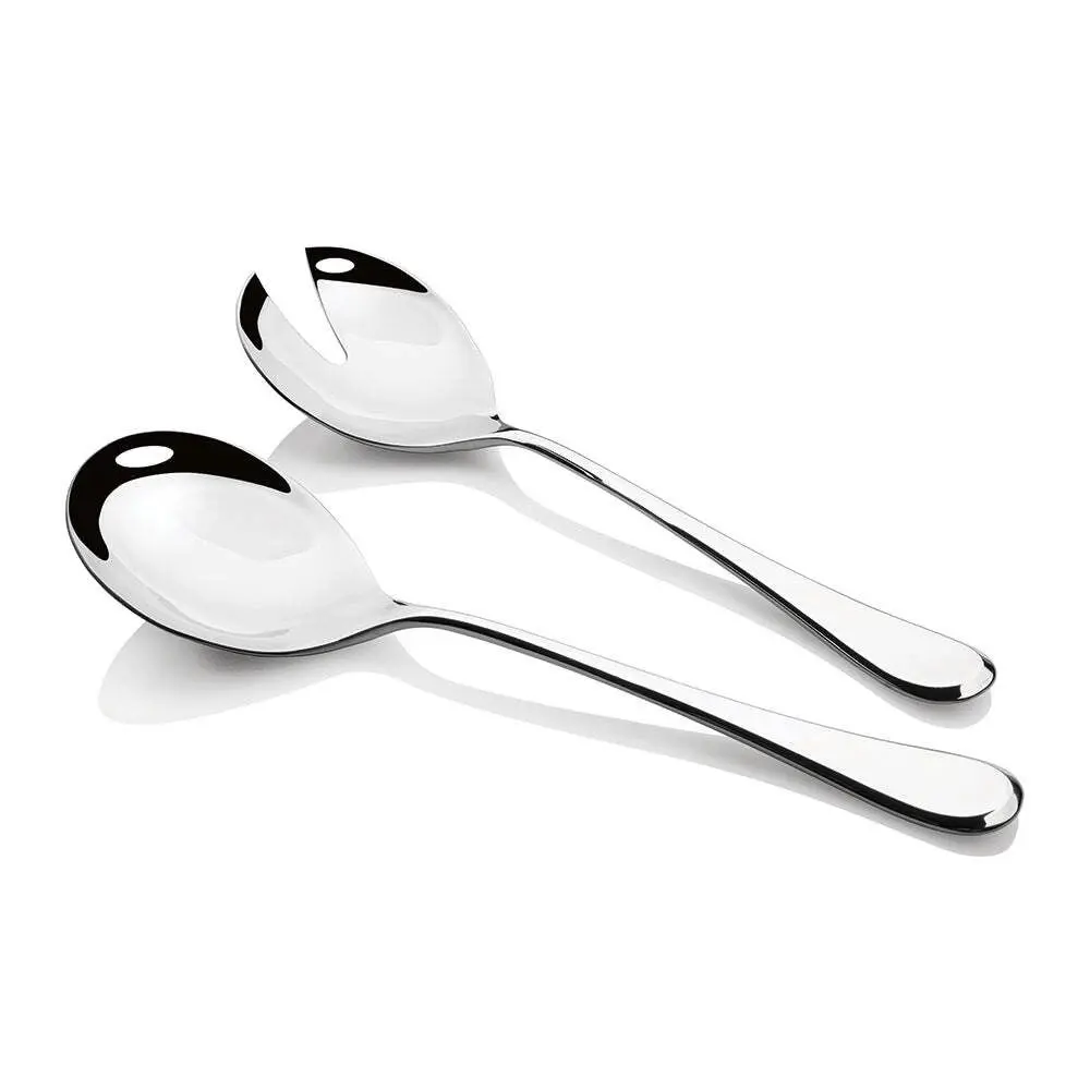 2pc Stanley Rogers Chelsea Stainless Steel Salad Server Utensil Tableware Set