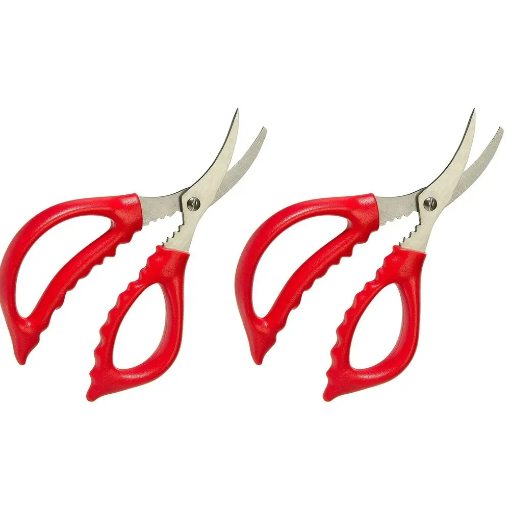 2x Progressive 22cm Prep Solutions Seafood Scissors Crab Cracking/Cutting Shears