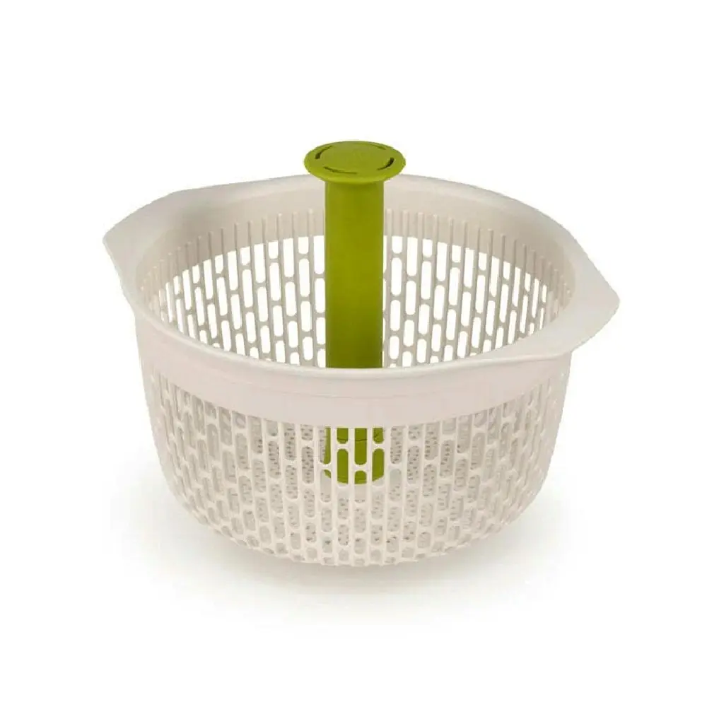 Joseph & Joseph Spindola In-sink Salad-spinning Colander Kitchen Tool WHT/Green