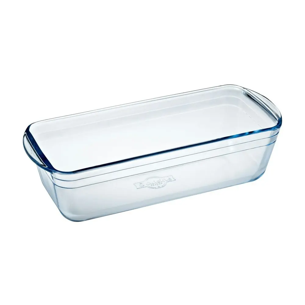 Cuisine 28x10cm Glass Loaf Dish Baking/Cooking Kitchen Oven Mould/Tray Clear