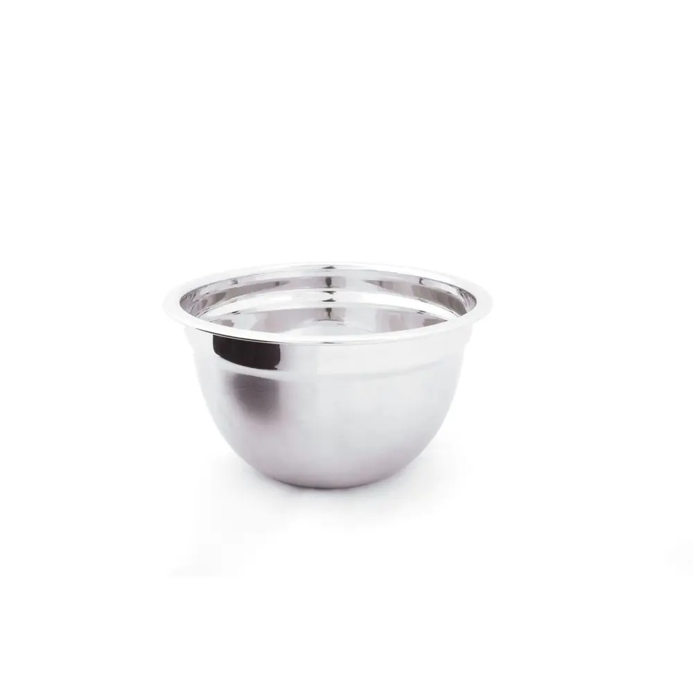 Cuisena 18cm/1.4L Stainless Steel Mixing Bowl Round Baking Container Silver