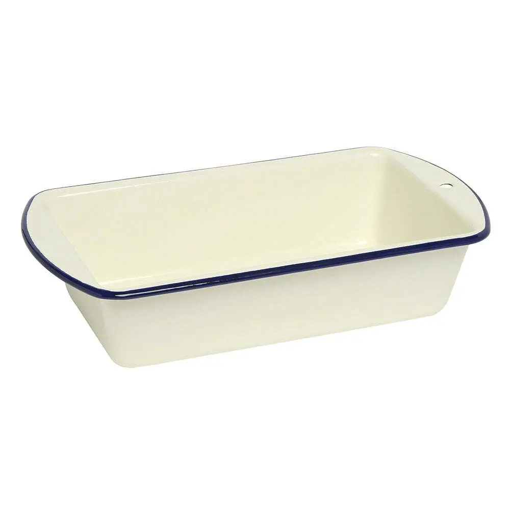 Wiltshire Porcelain Enamel Rectangular Loaf Oven Baking Pan 23cm - Blue