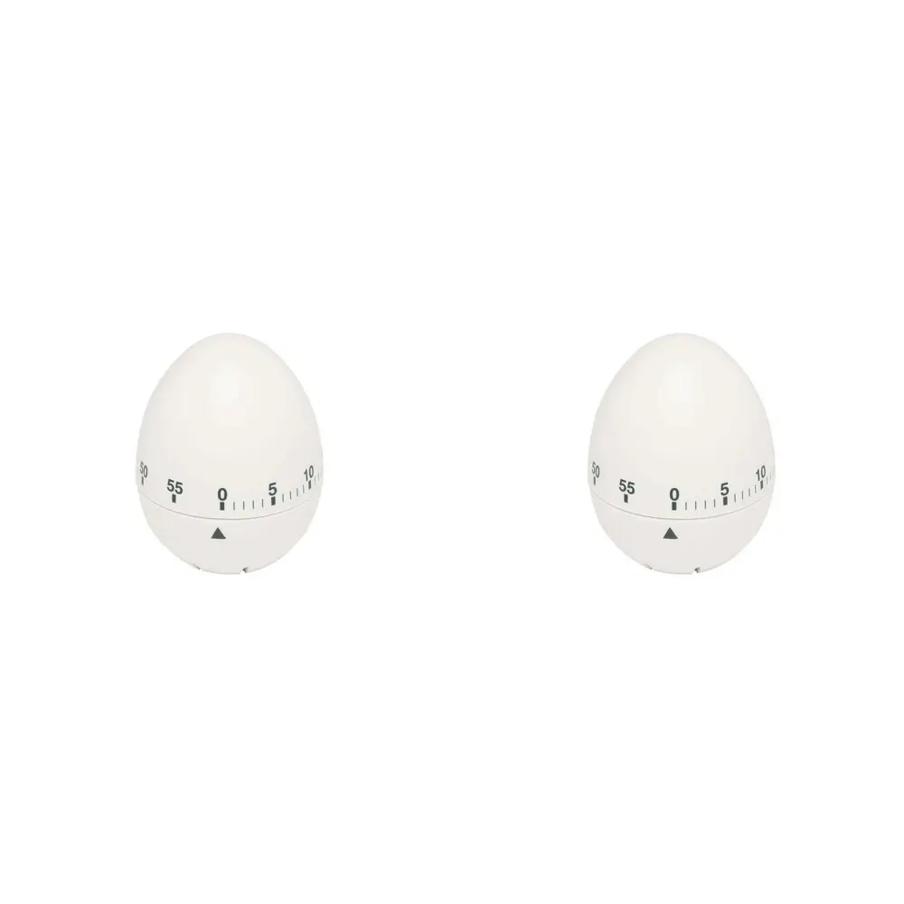 2PK Wiltshire Manual Countdown Egg Cooking Timer w/ Ringing Bell 60 Minutes