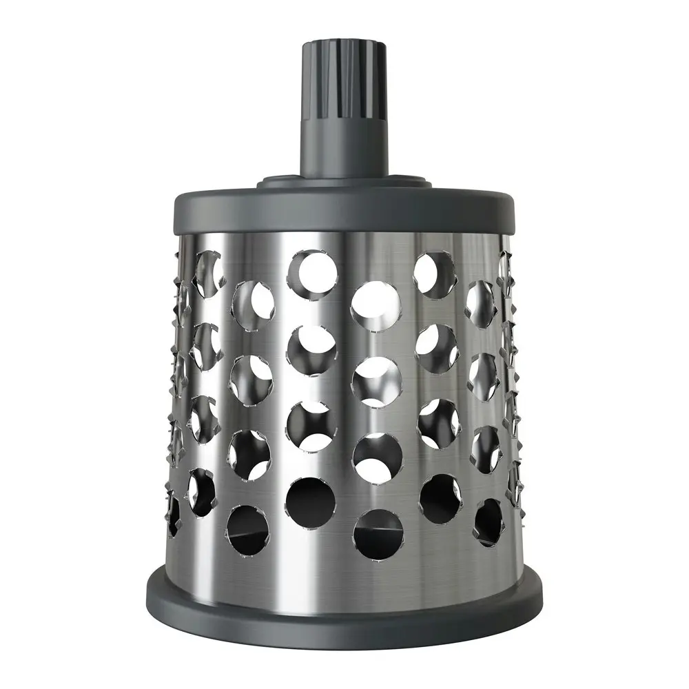 Zyliss Puree Drum Grater/Chopper Stainless Steel Vegetable/Fruit Slicer Grey