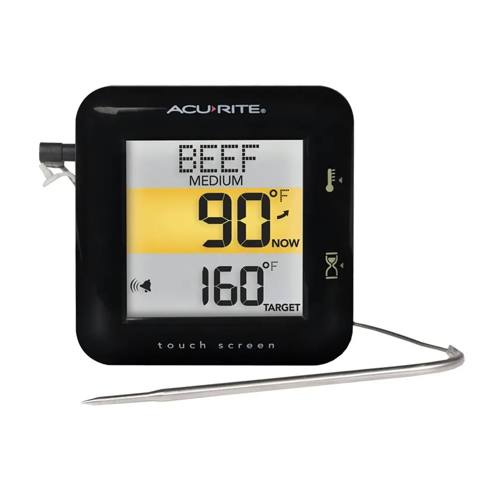 AcuRite Touchscreen Thermometer & Timer Home Kitchen Cooking Instrument