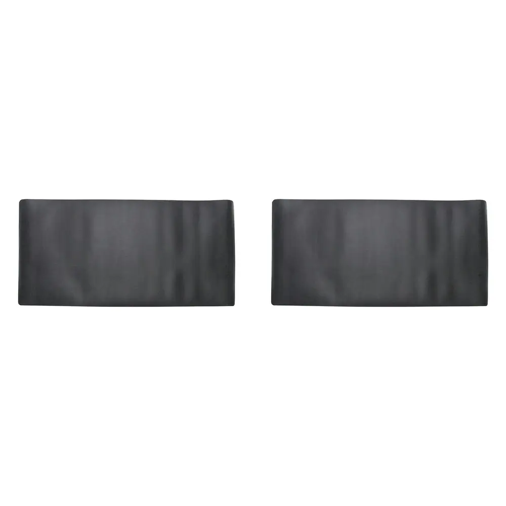 2x Annabel Trends Home/Office Desk Leather Mat Mousepad 80x40cm Rectangle Black