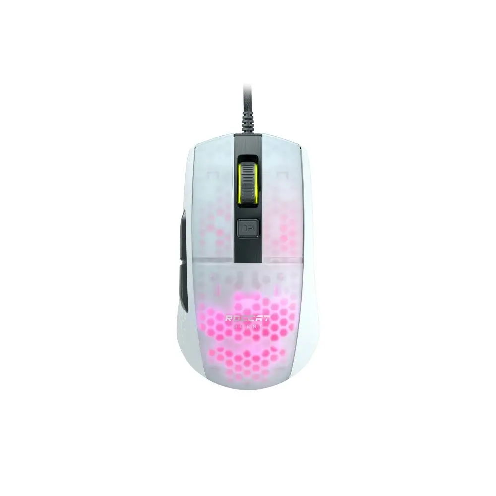 Roccat Burst Pro Lightweight/Ergonomic 16000dpi Optical USB Gaming Mouse White