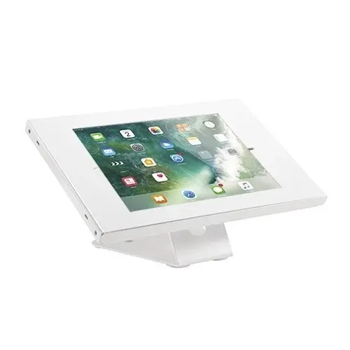 Brateck Anti-Theft Countertop/Wall Mount Kiosk Stand for 9.7"-10.2" Tablet White