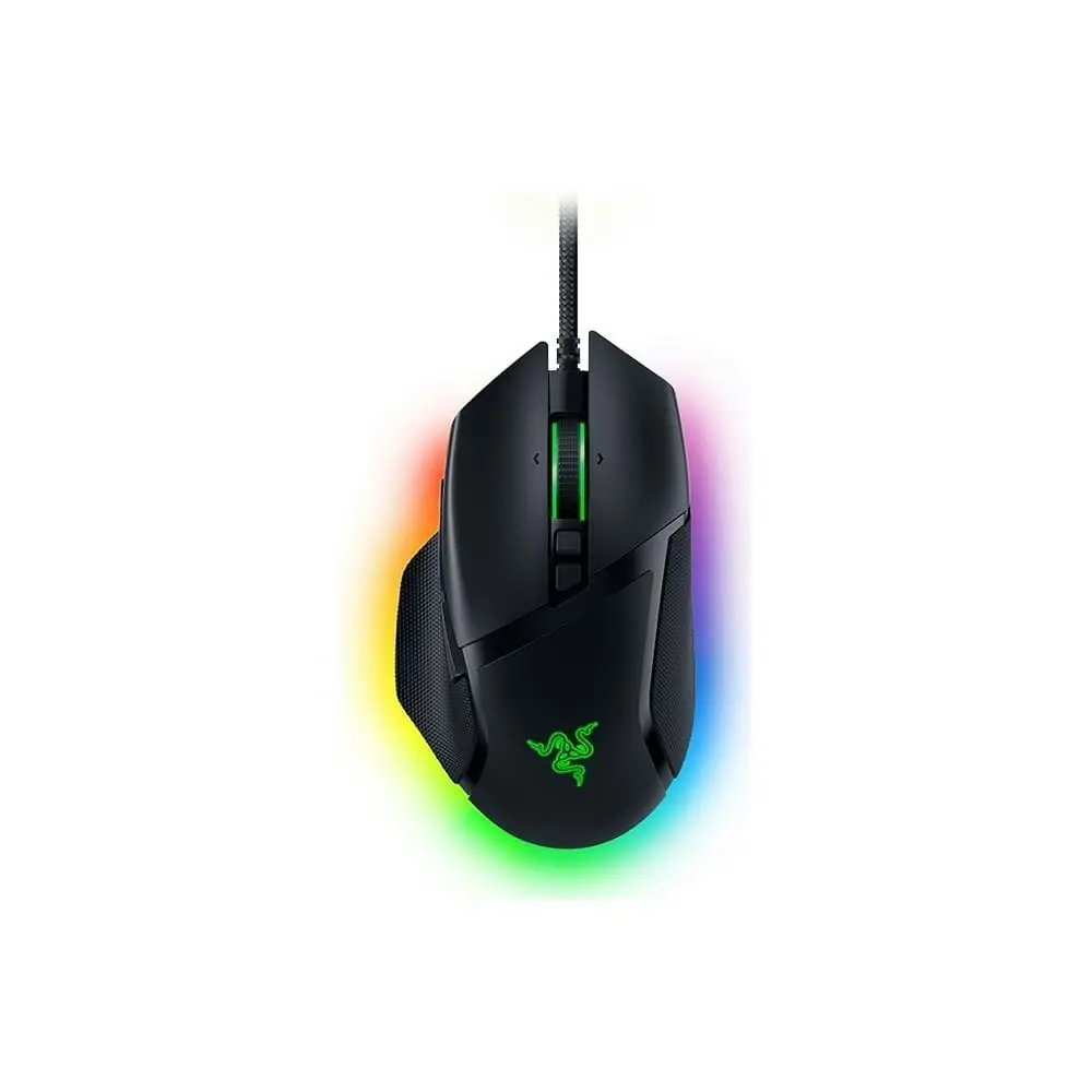 Razer Basilisk V3 Ergonomic Wired Gaming Mouse Optical For Computer/PC Black