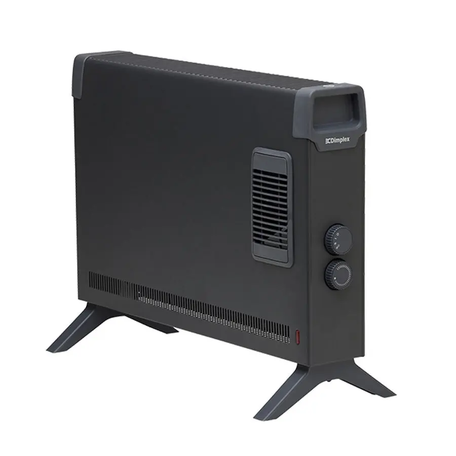 Dimplex 2000W/57.7cm Convector Room Heater w/ Turbo Fan/Carry Handles Anthracite