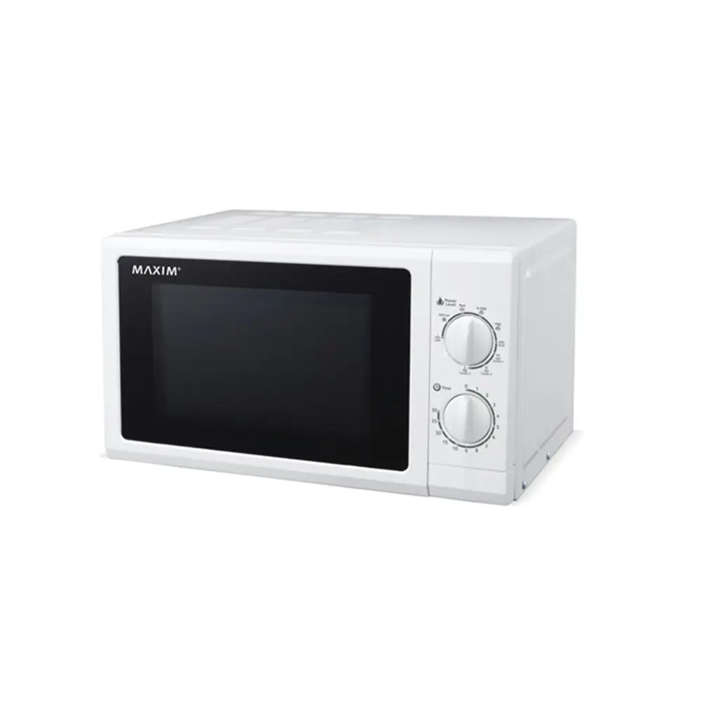 Maxim Kitchen Pro 20L/700W Manual Electric Microwave Oven Countertop White