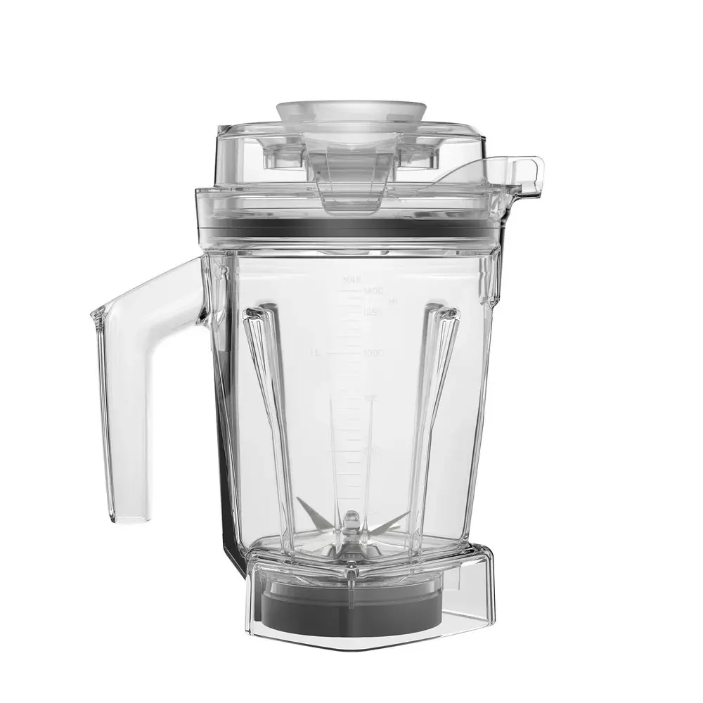 Vitamix New-Ascent Series Dry Grains Container w/ Handle/Lid 1.4L/26cm Clear