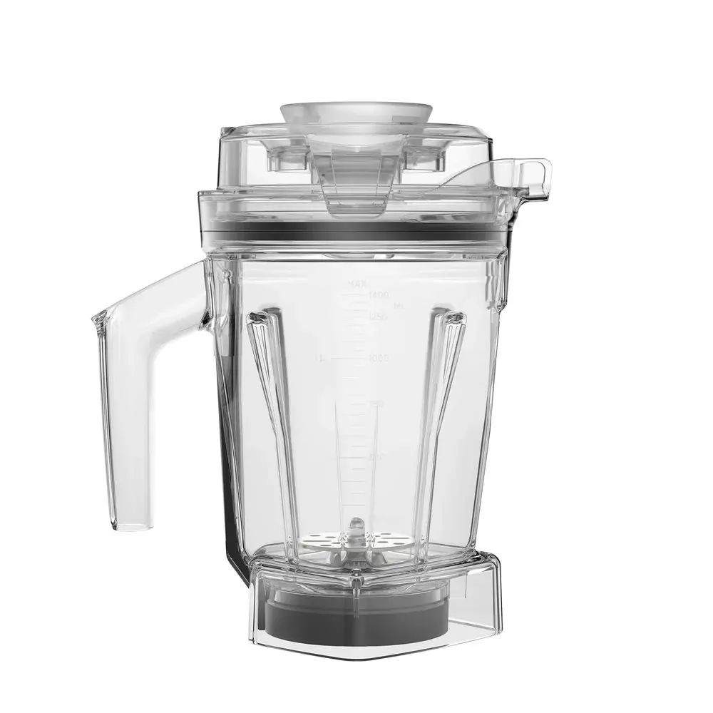 Vitamix New-Ascent Series Aer Disc Container w/ Lid/Handle/Blade 1.4L/26cm Clear