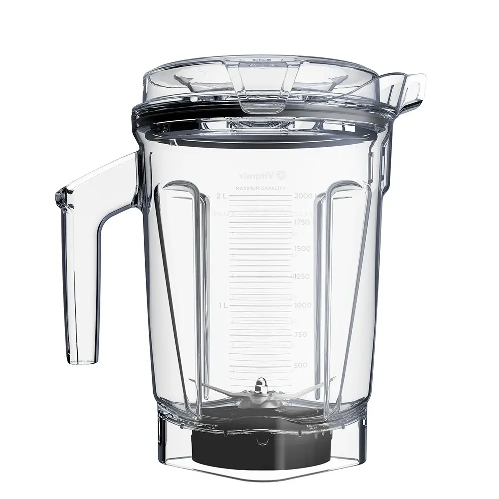 Vitamix Ascent Series Low Profile Container 2L/33.5cm w/ Handle/Lid/Blade Clear