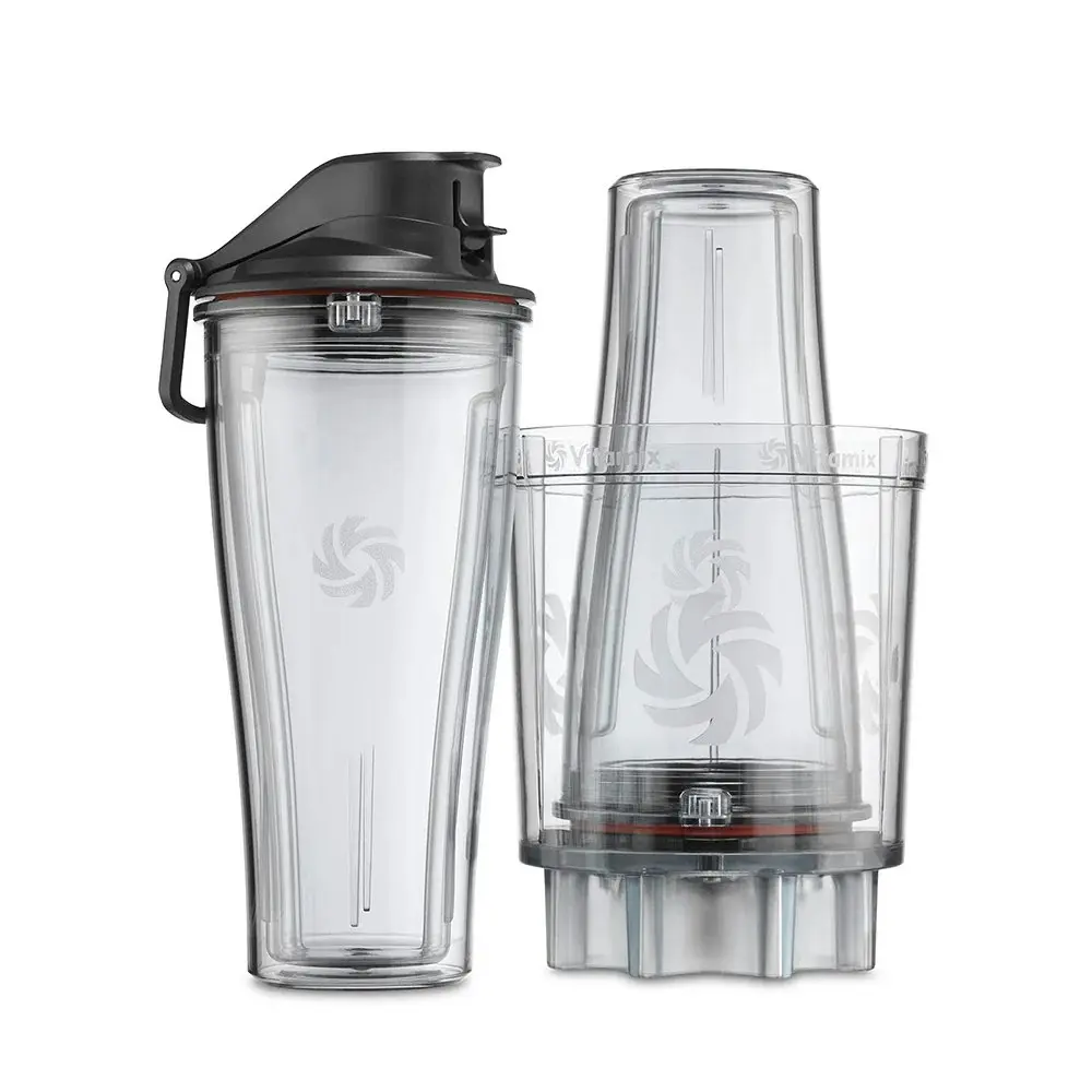 Vitamix New Explorian Series Personal Blender Cup Adapter w/ 2x 600ml Cups