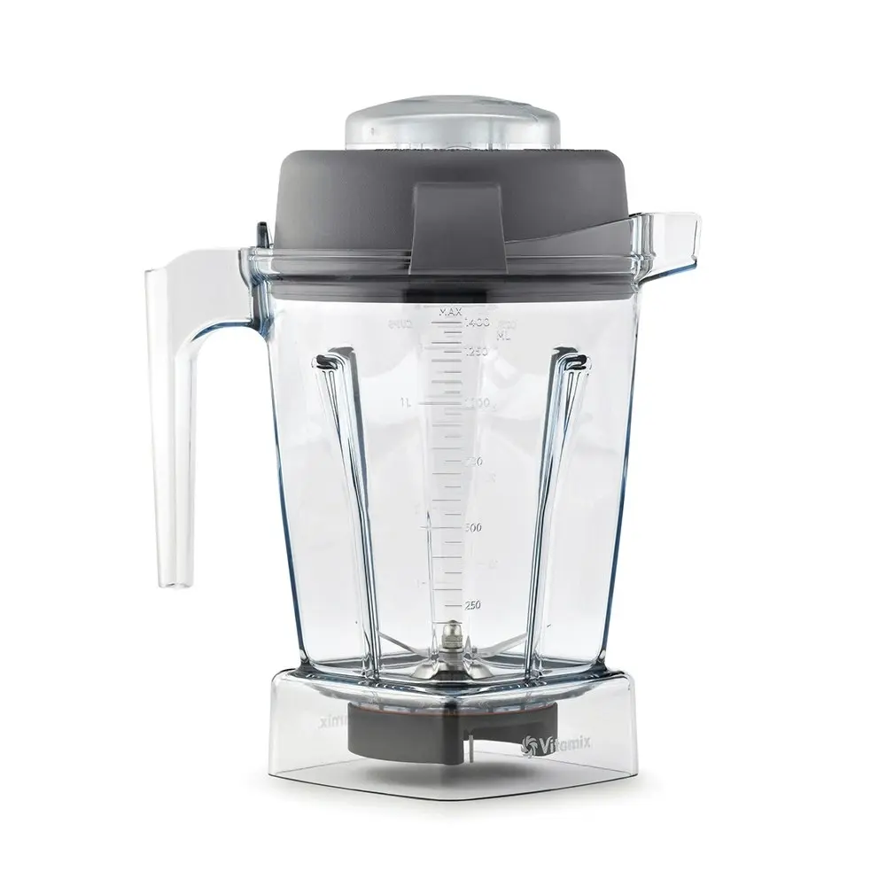 Vitamix Smoothie Juice Container Blending Cup 1.4L/32cm w/ Lid Clear/Black