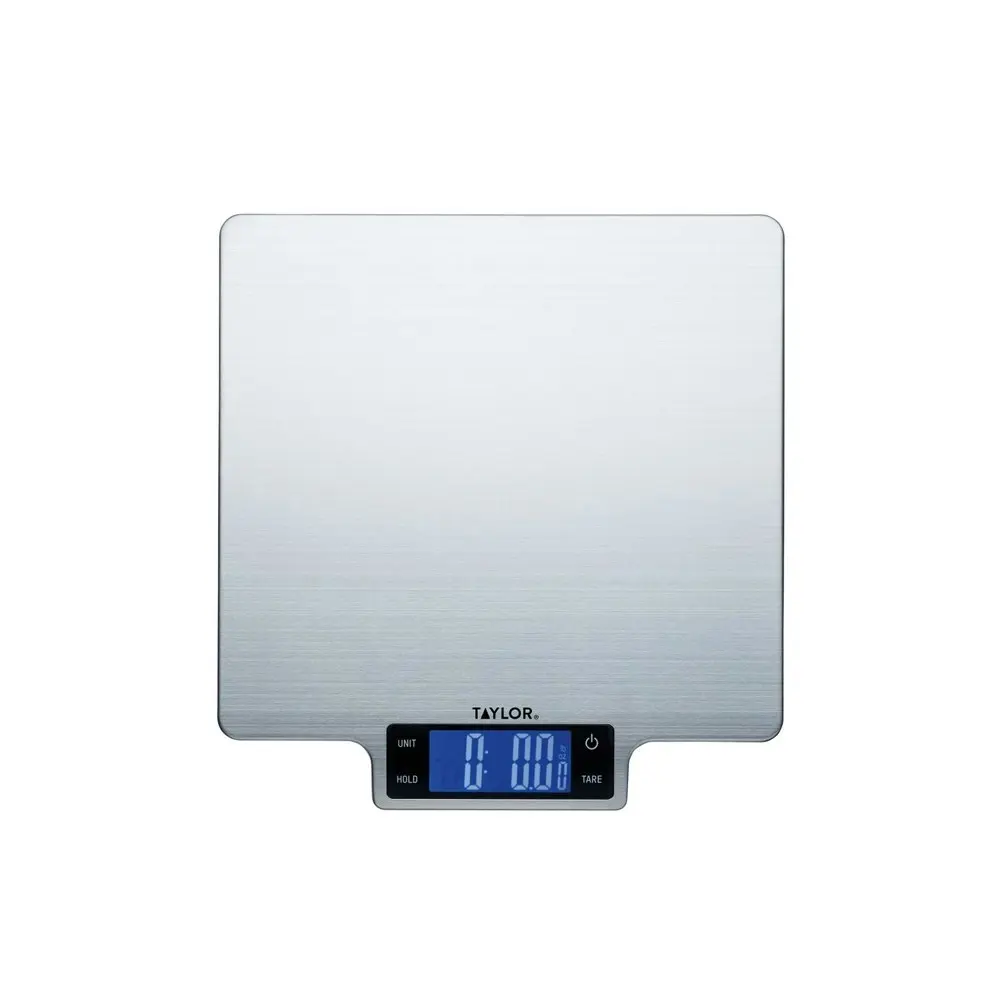 Taylor S/S Digital Weighing Food Measure Kitchen Scale Large Platform 10kg