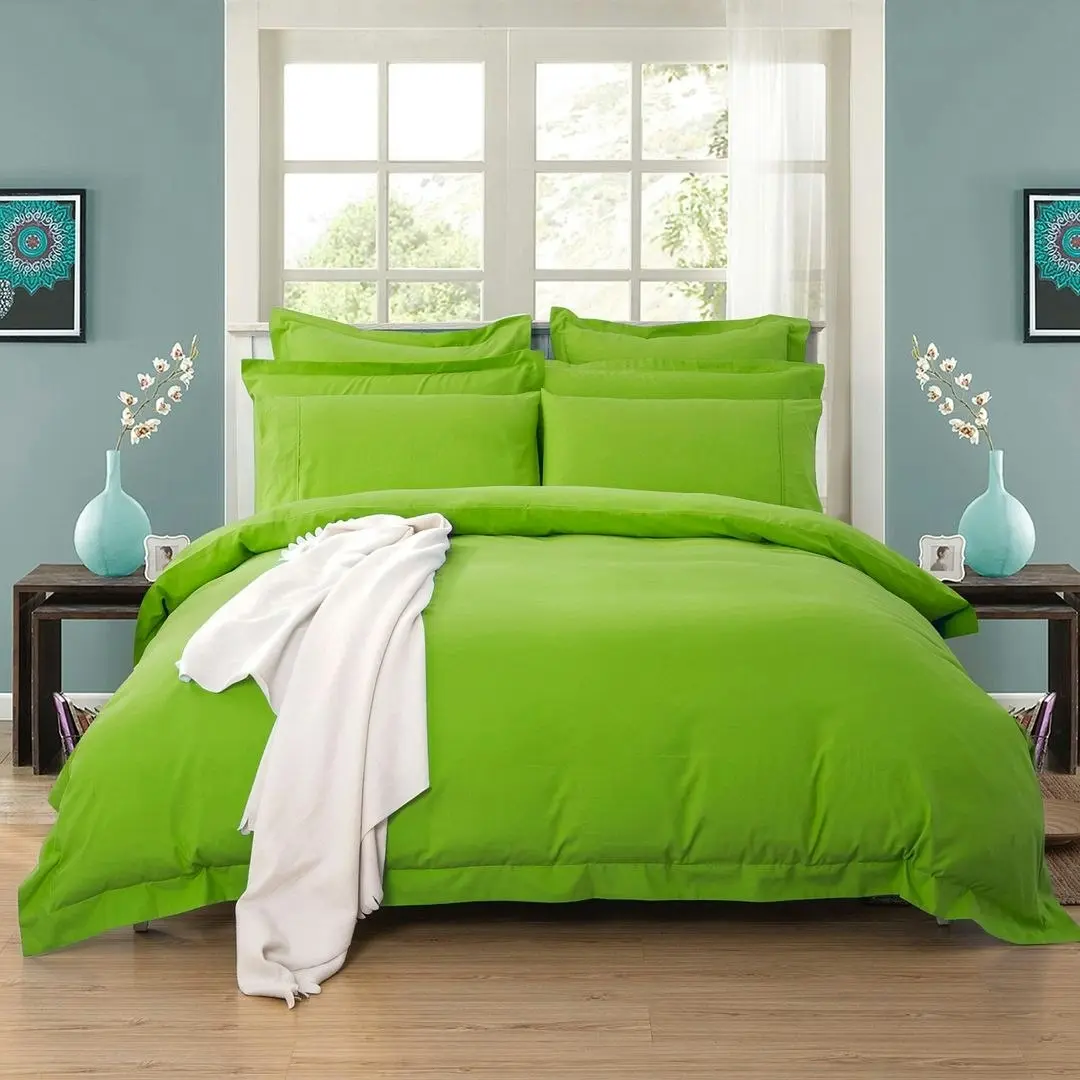 1000Tc Tailored Single Size Duvet Quilt Cover Set - Teal - One Size