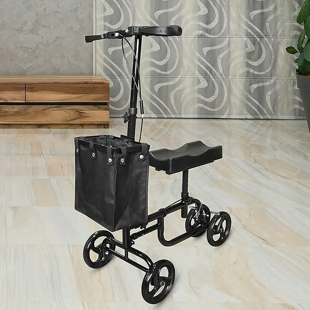 Knee Walker Scooter Mobility Alternative Crutches Wheelchair Portable - One Size