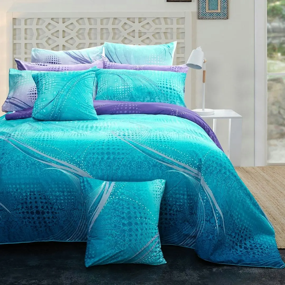 Vitara Bed Quilt/Duvet Cover Set - Super King