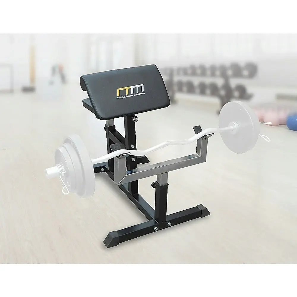 Preacher Curl Bench Weights Commercial Bicep Arms - One Size