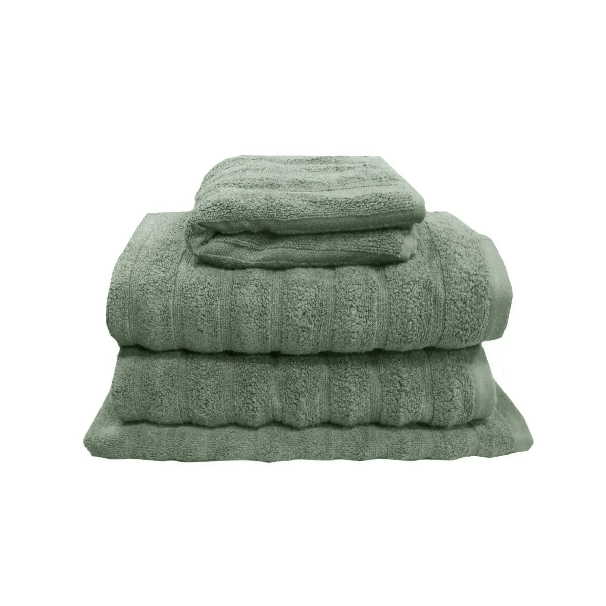 J Elliot Home Set Of 4 George Collective Cotton Bath Towel Avocado - One Size