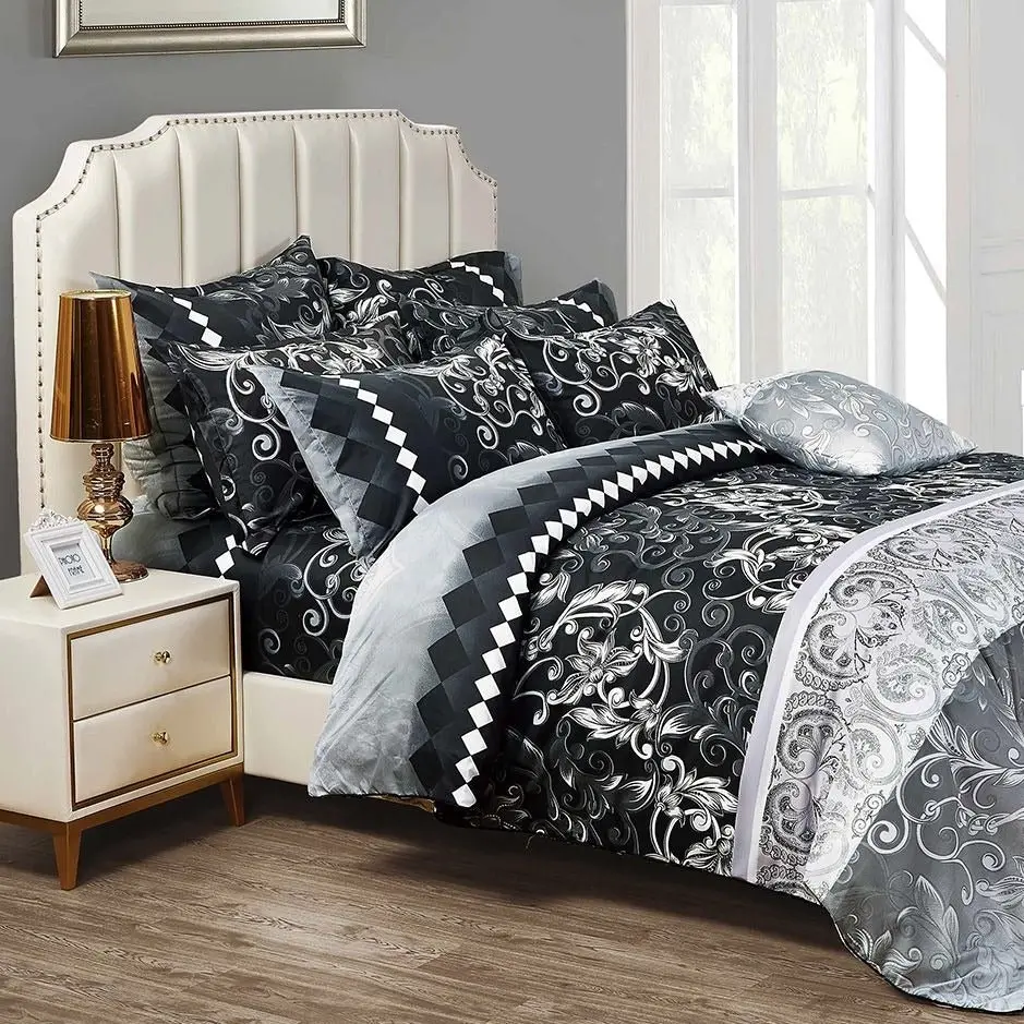 Costa Double Size Duvet Quilt Cover Set - Double