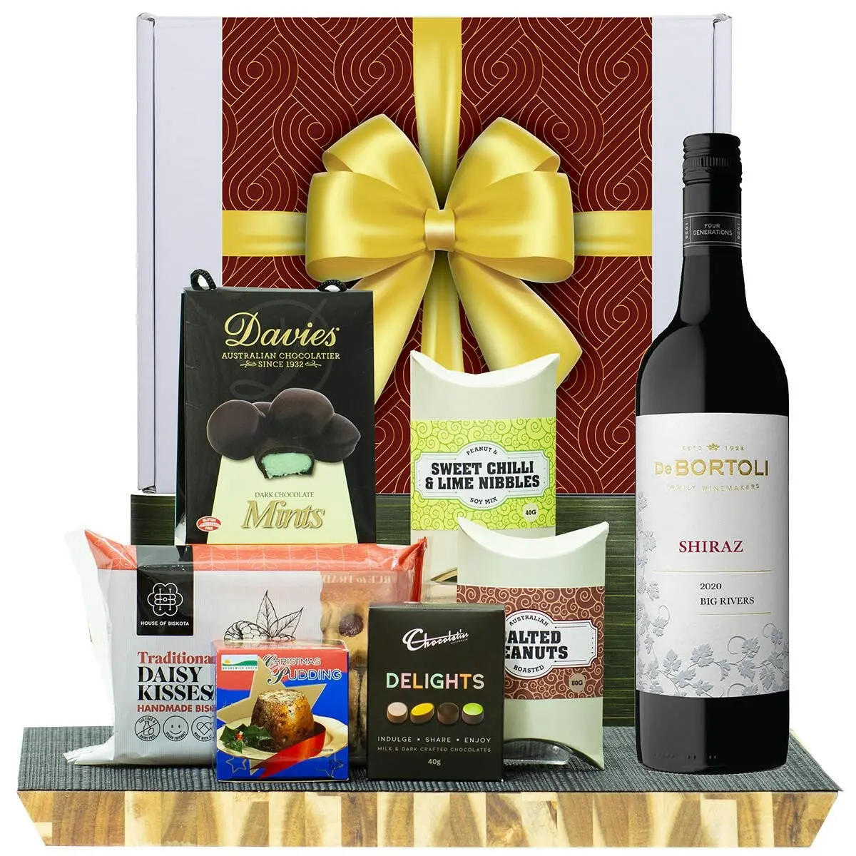 26521A Christmas Hamper with De Bortoli Big Rivers Shiraz