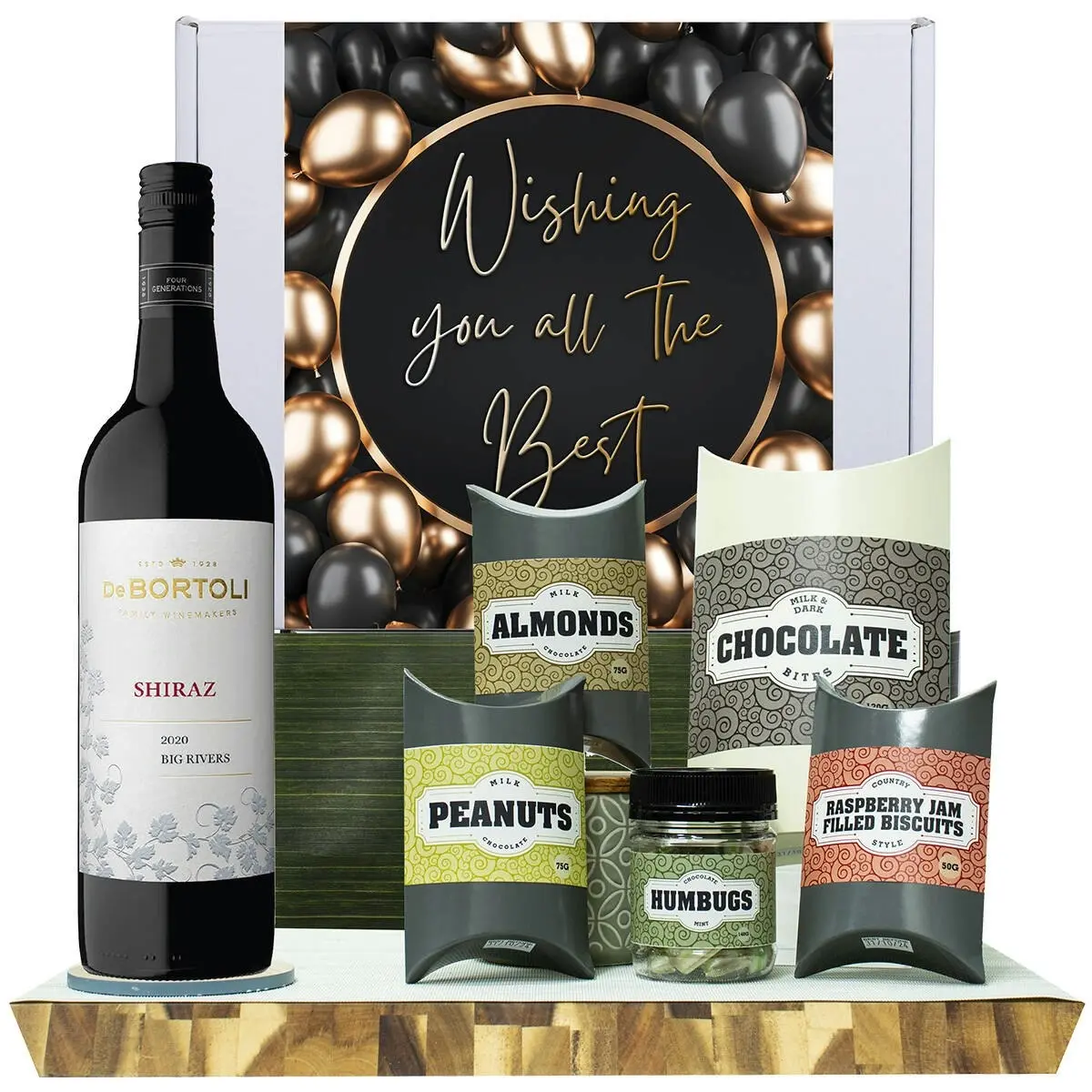 20421D All The Best Gourmet Hamper with De Bortoli Big Rivers