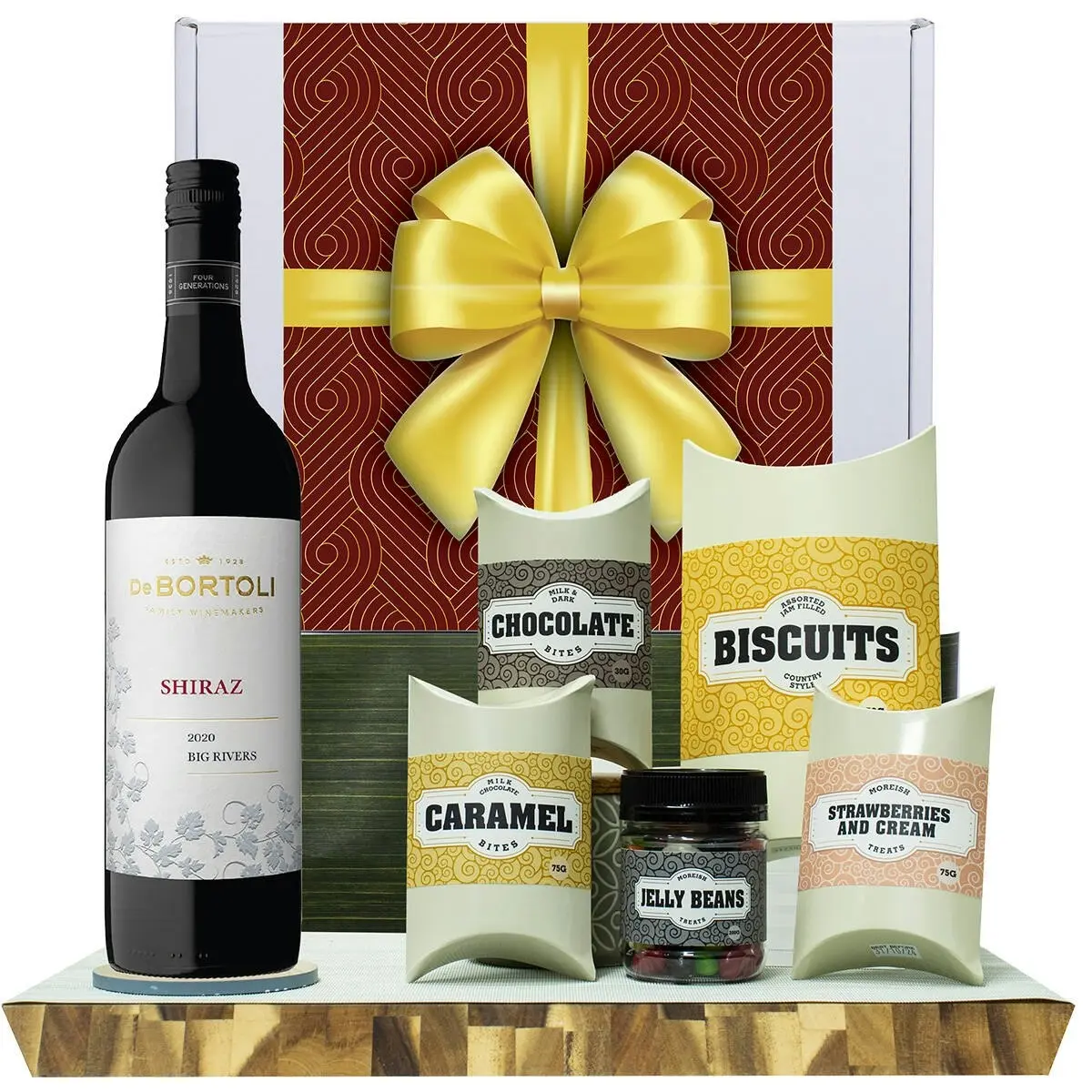 20521A Gourmet Hamper with De Bortoli Big Rivers Shiraz