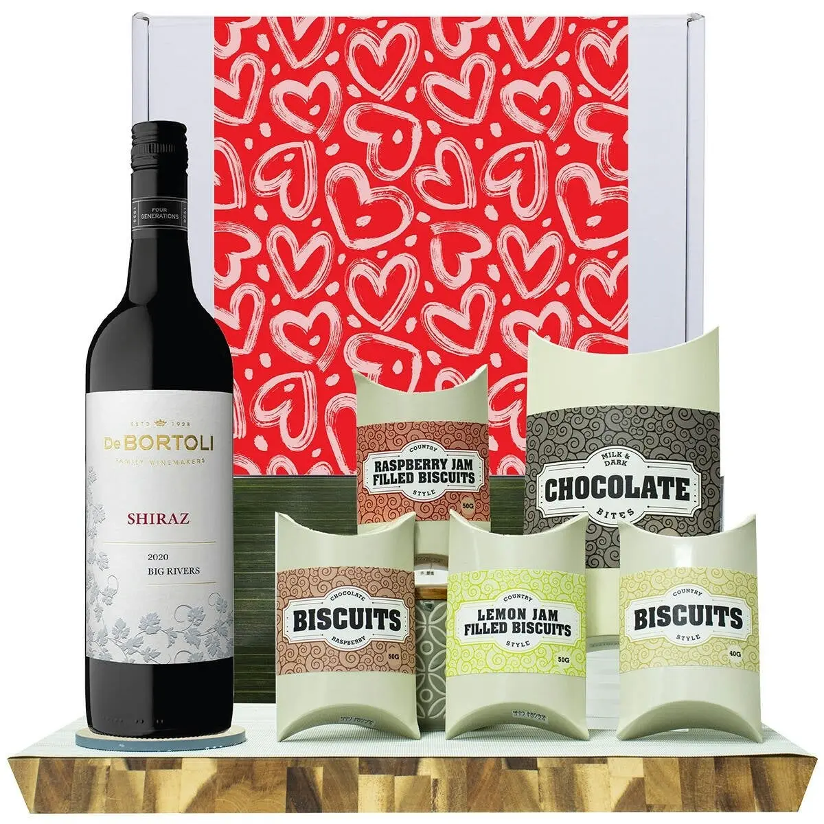 20621L Gourmet Hamper with De Bortoli Big Rivers Shiraz