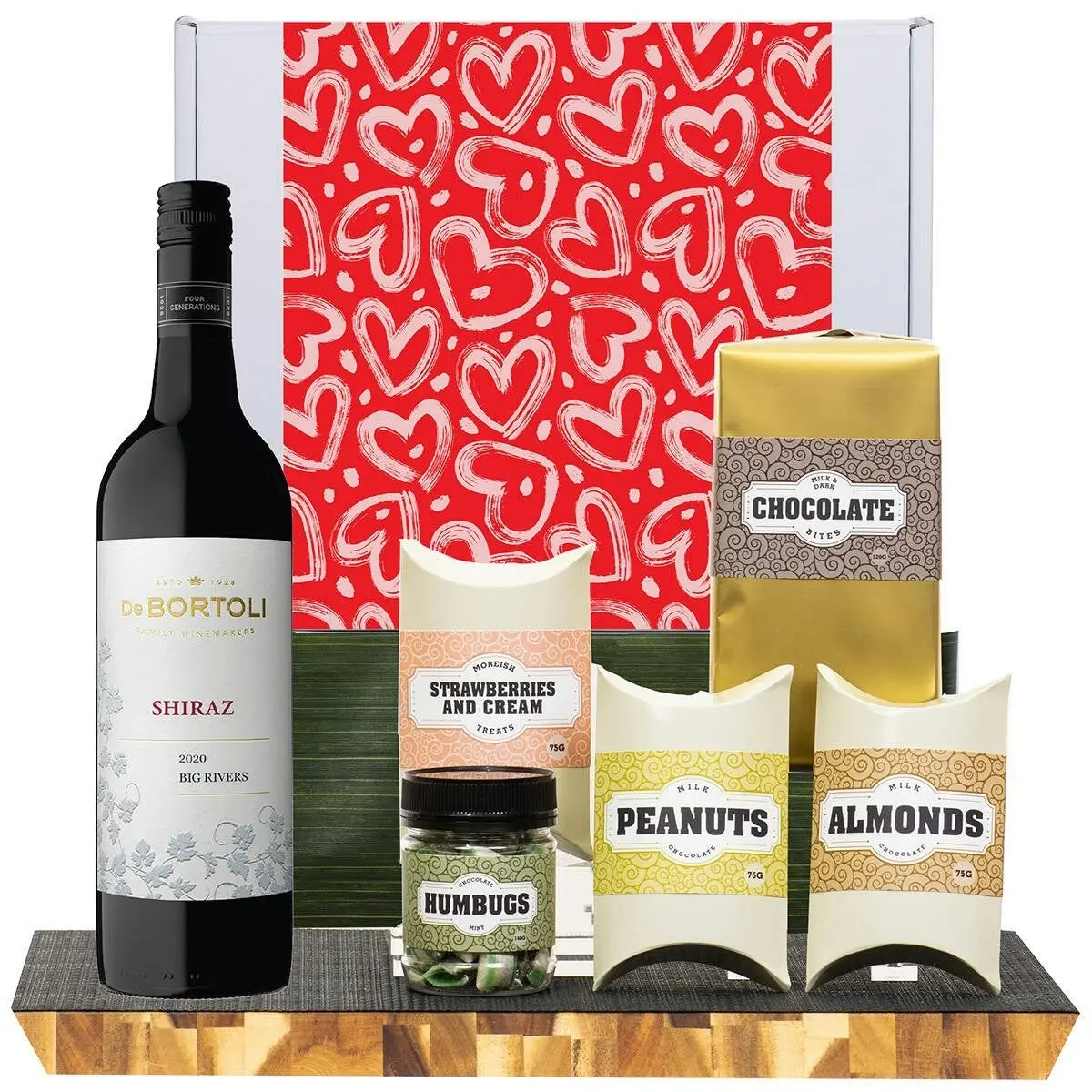 21221L Gourmet Hamper with De Bortoli Big Rivers Shiraz