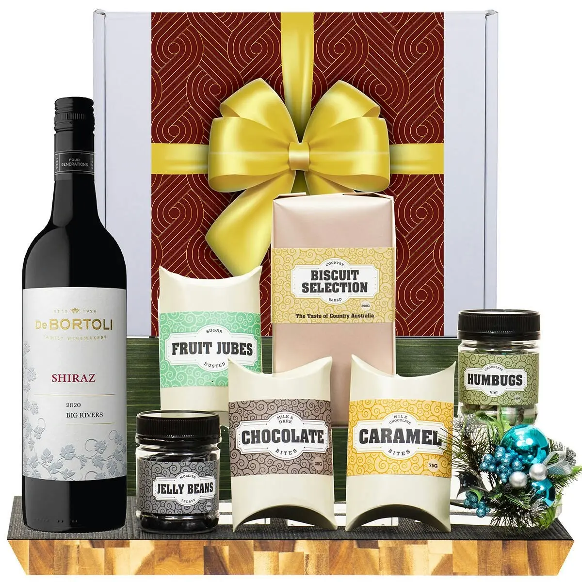 21721A Gourmet Hamper with De Bortoli Big Rivers Shiraz