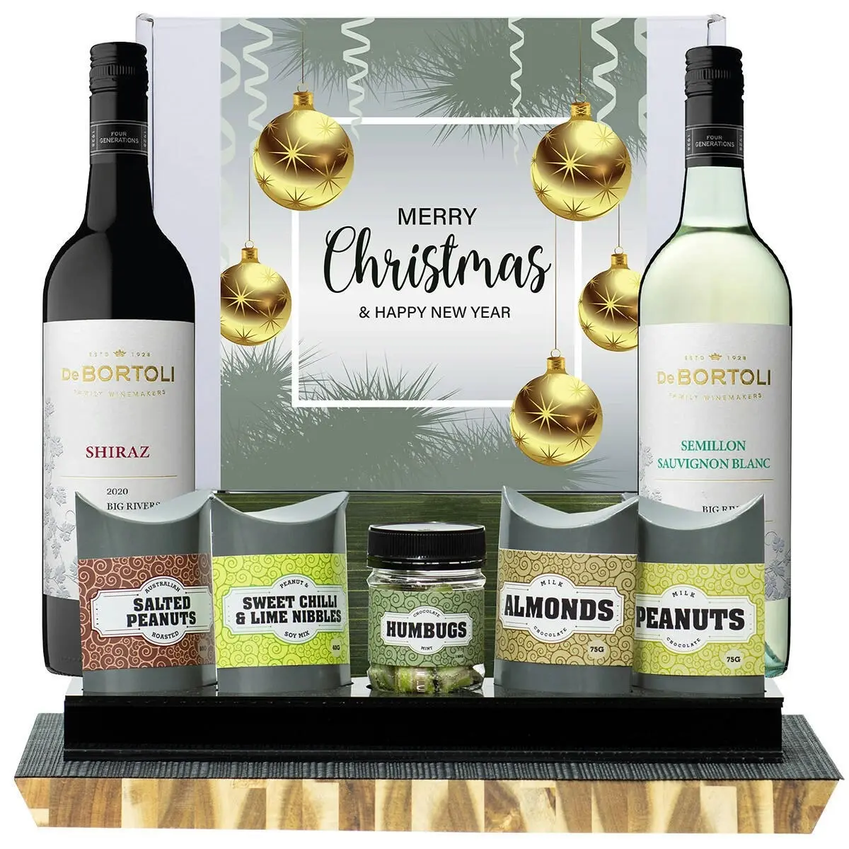 29223U Christmas Gourmet Hamper with De Bortoli Big Rivers